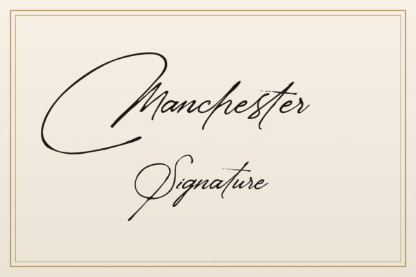 Font TH Manchester Signature Việt Hóa