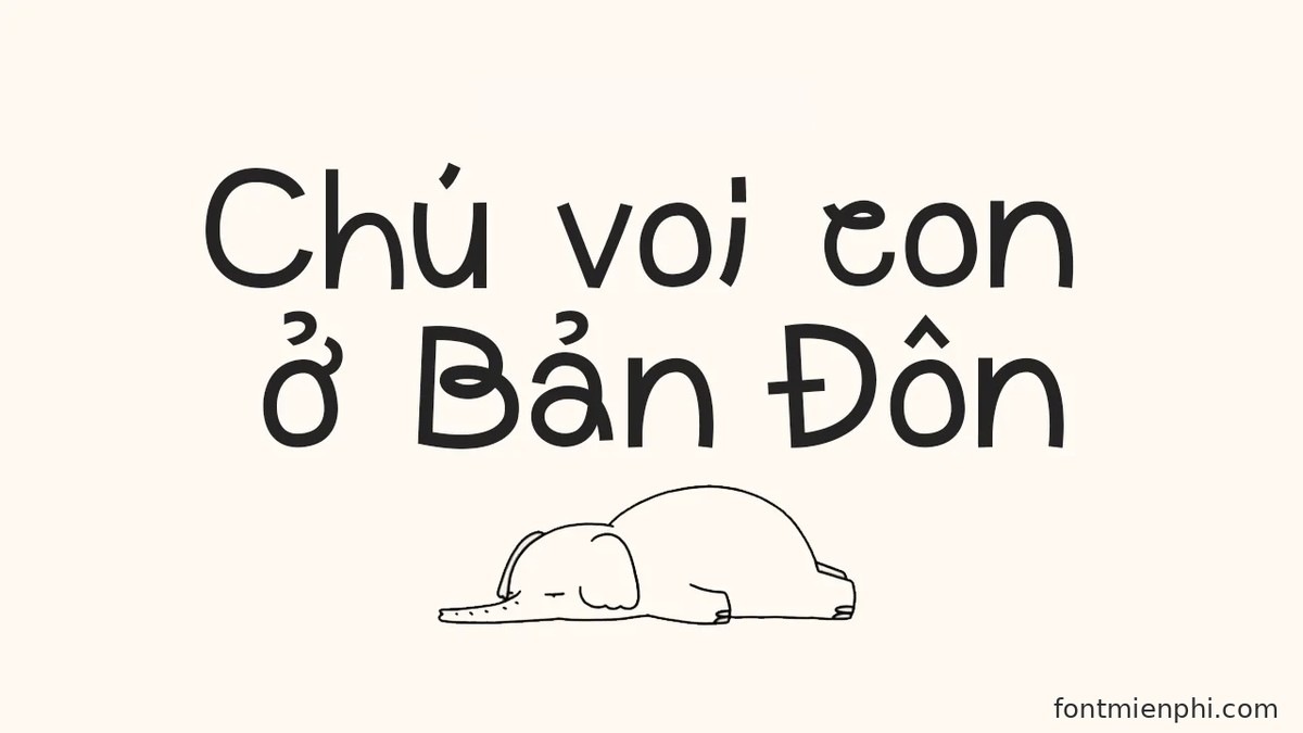 Font Boris Việt Hóa Miễn Phí – Font Hiển Thị Vui Nhộn Cho Tạp Chí, Thiệp & Poster 2 font boris việt hóa miễn phí