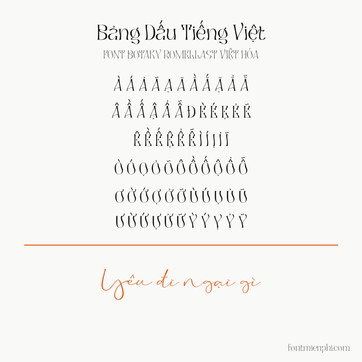 bảng dấu tiếng việt font botaky romellast