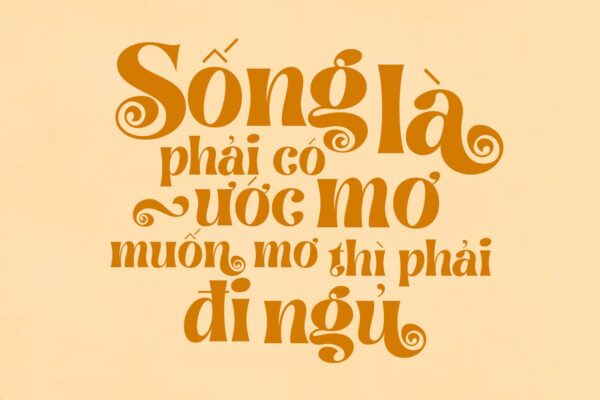 font Brasika Display Việt hóa – kiểu chữ vui nhộn và ấn tượng