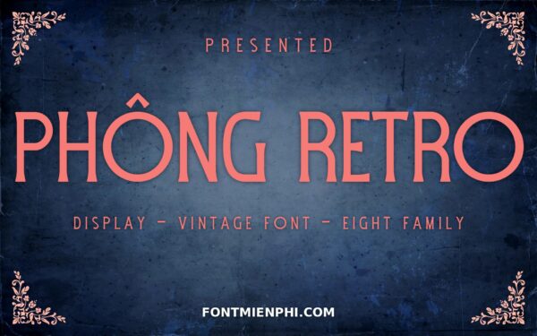 Font TH Wible Town Việt Hóa – Serif Retro Cổ Điển