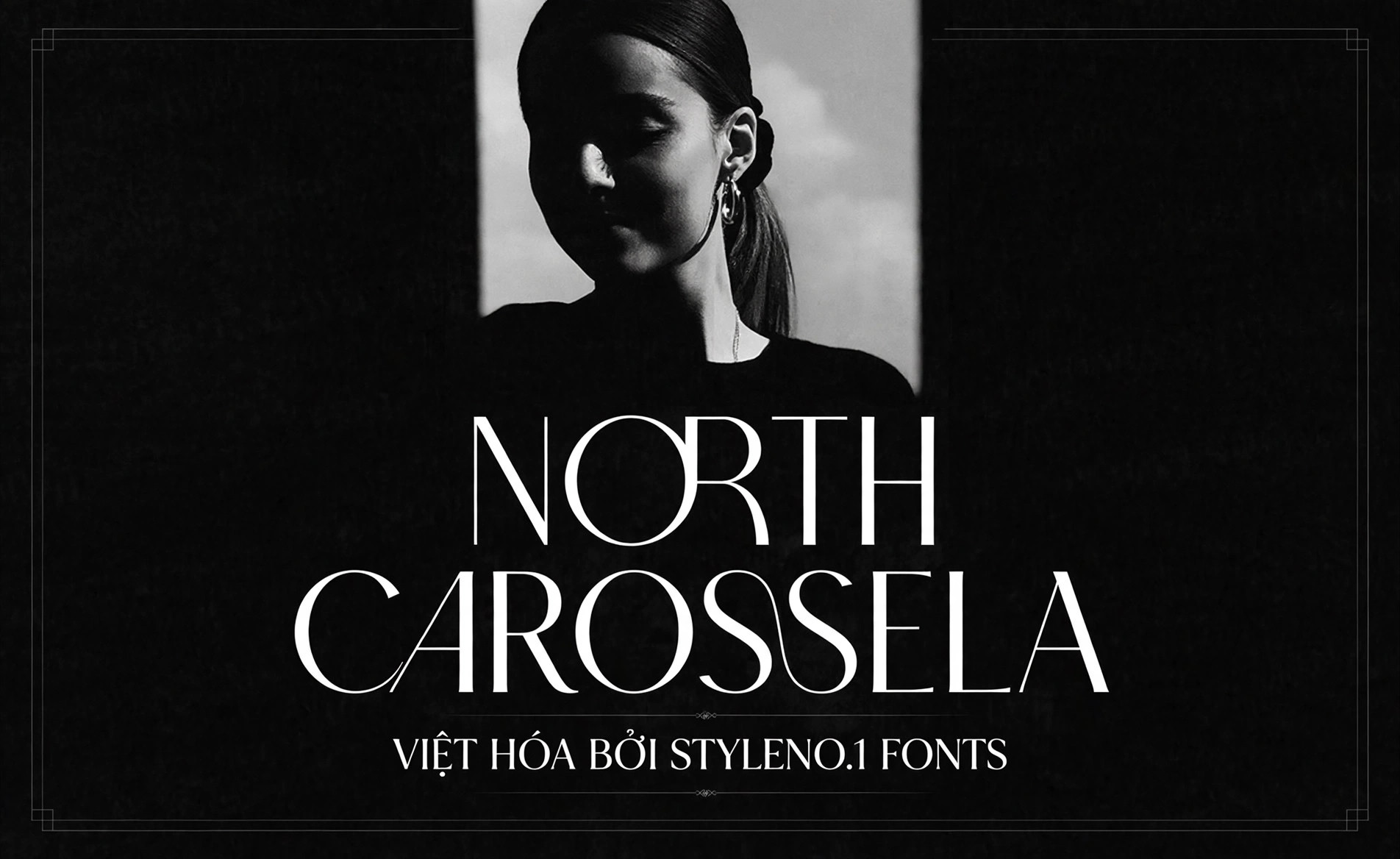 Font Chữ Thời Trang SVN-North Carossela Việt Hóa Miễn Phí 1 Font SVN-North Carossela việt hóa – demo chữ NORTH CAROSSELA phong cách thời trang