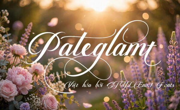 Font SVN-Pateglamt việt hóa – demo chữ Pateglamt