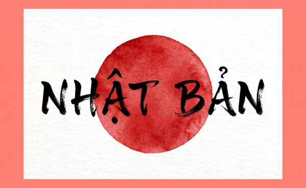 Font SVN-Shikamaru việt hóa – demo chữ "NHẬT BẢN" phong cách brush Nhật Bản