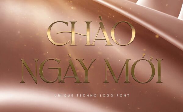 Font Serif TH Moglan Việt Hóa Miễn Phí – demo chữ CHÀO NGÀY MỚI