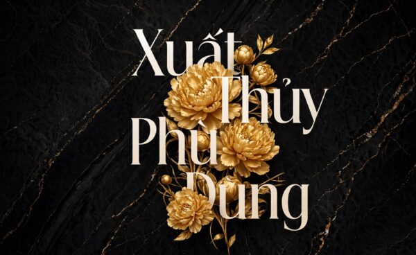 Font DFVN Beautique Display việt hóa – chữ "Xuất Thuỷ Phù Dung" serif thanh lịch