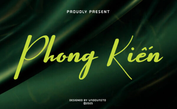 Font SVN-Rohtwo việt hóa – demo chữ "Phong Kiến"