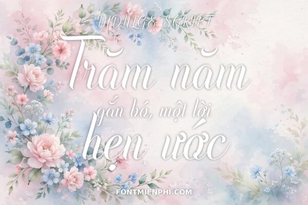 Font Indulge Script Việt Hóa – Script Viết Tay Miễn Phí