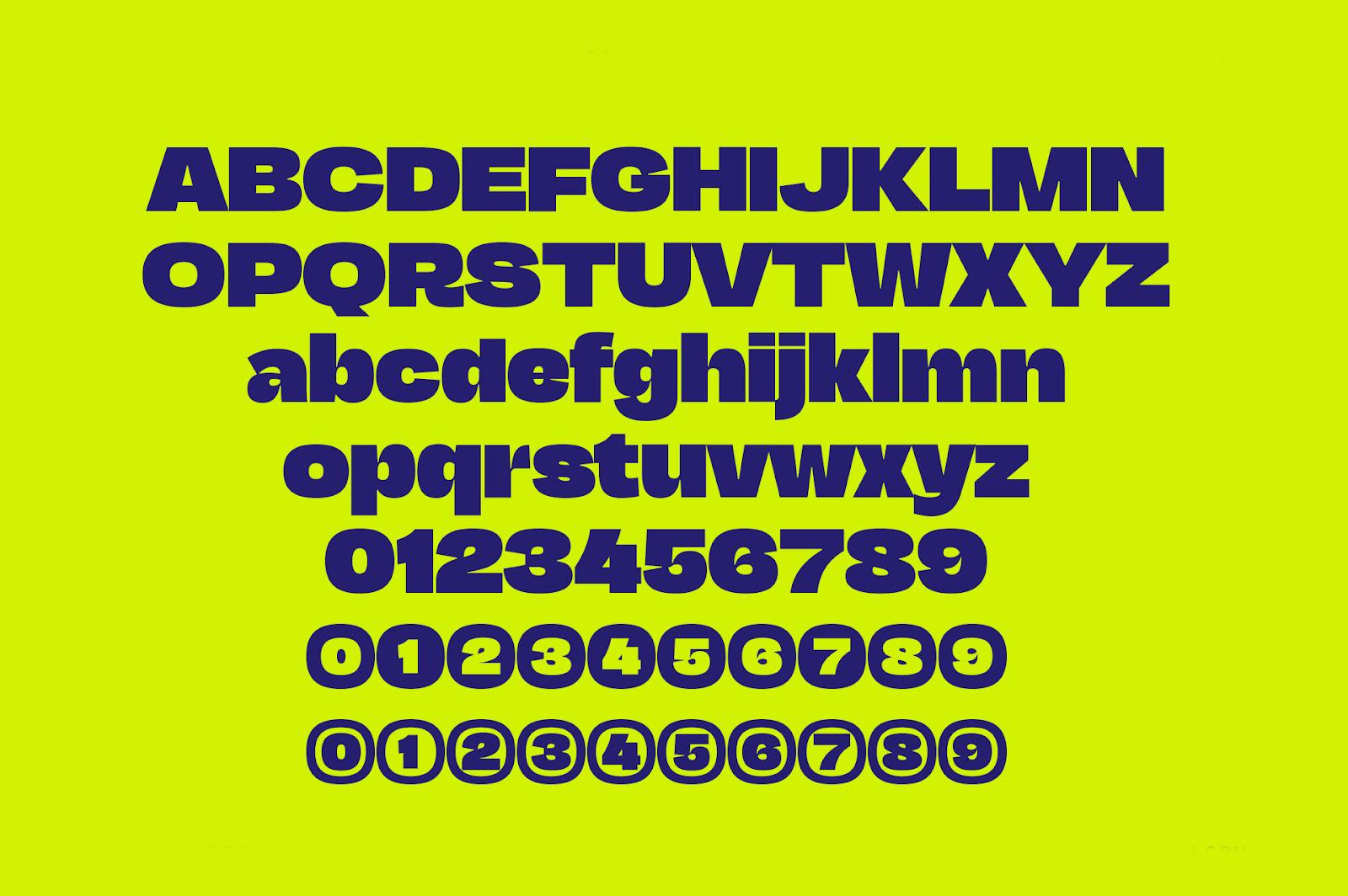 font constructio grotesk việt hóa - hình minh họa 2
