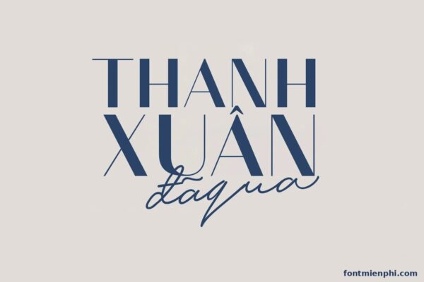 font eleganto sans việt hóa miễn phí