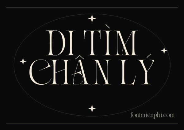 Font Fashion Wacks Việt Hóa Miễn Phí – demo chữ Đi Tìm Chân Lý