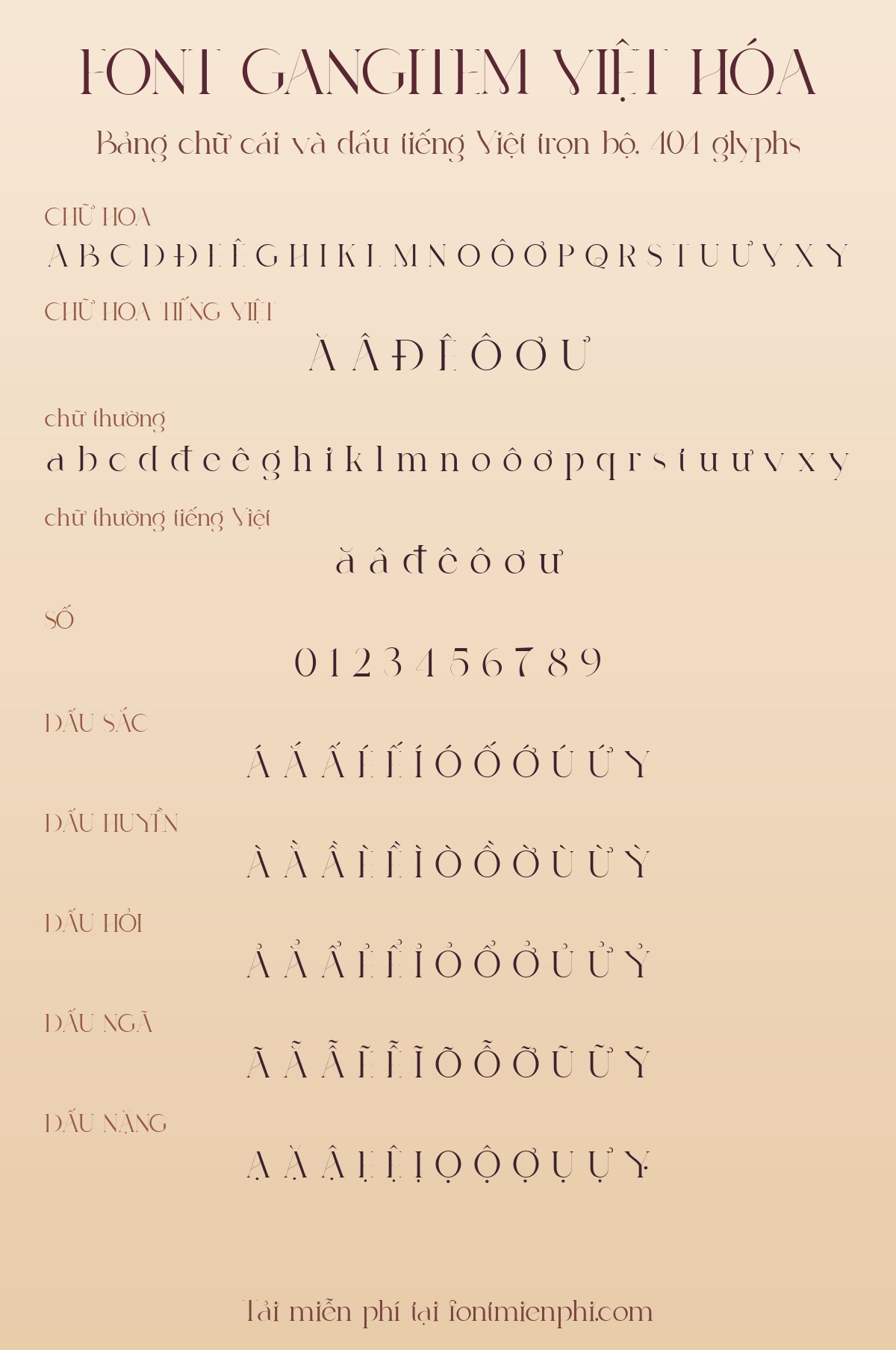font gangitem việt hóa miễn phí