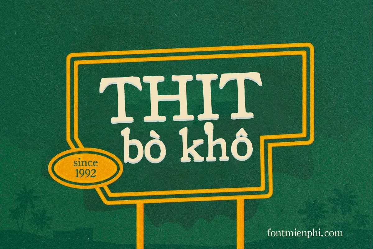 Font iCielBC OldStyle Việt Hóa Miễn Phí – Serif Retro Xưa Cũ Của iCiel 2 font icielbc oldstyle việt hóa miễn phí