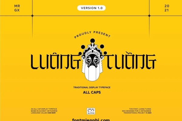 font luongtuong typeface việt hóa miễn phí
