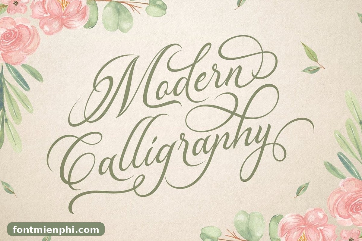 Font Madelican Calligraphy Việt Hóa Miễn Phí – Thư Pháp Viết Tay Lãng Mạn Cho Thiệp Cưới, Bìa Sách & Thương Hiệu 2 font madelican calligraphy việt hóa miễn phí
