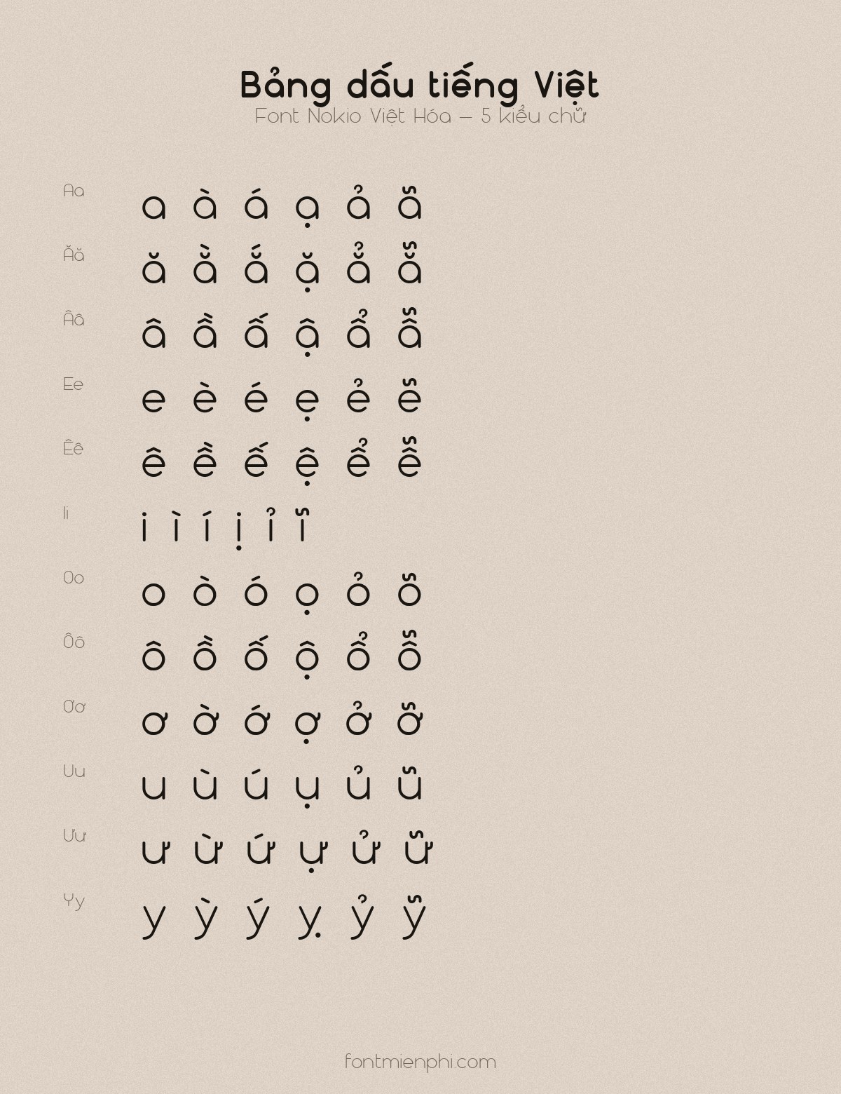 font nokio việt hóa miễn phí