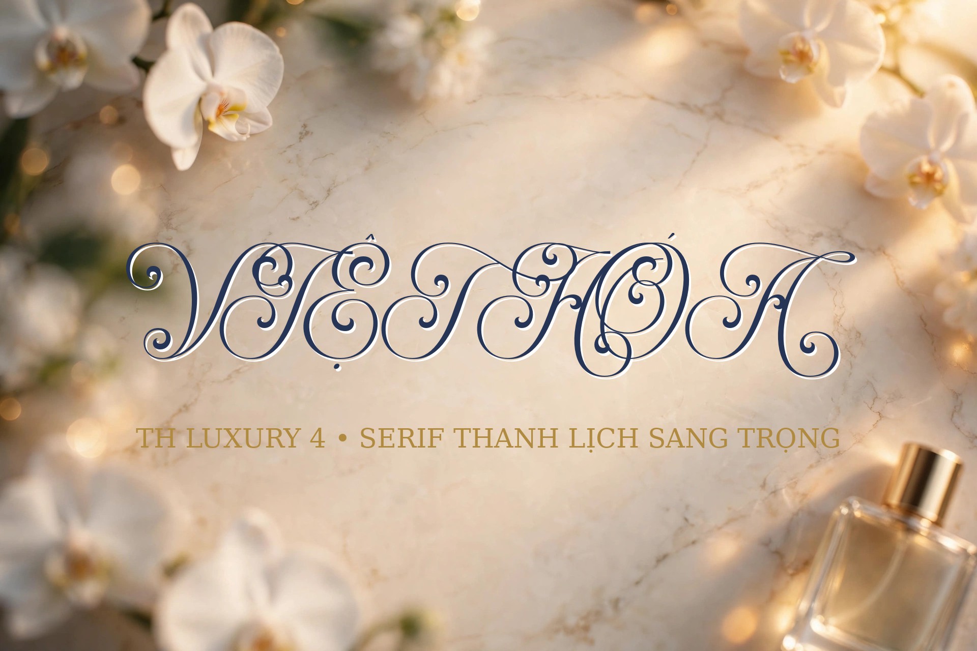 Font TH Luxury 4 Việt Hóa – Serif Thanh Lịch Sang Trọng 4 Ứng dụng font TH Luxury 4 Việt Hóa – serif thanh lịch