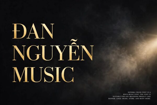 Font chữ serif SVN Saint Monica Việt hóa miễn phí — demo Đan Nguyễn Music