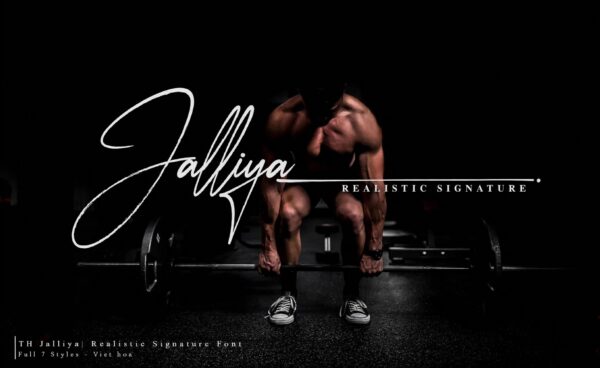 Font TH Jalliya Việt Hóa Miễn Phí – Chữ Ký Viết Tay