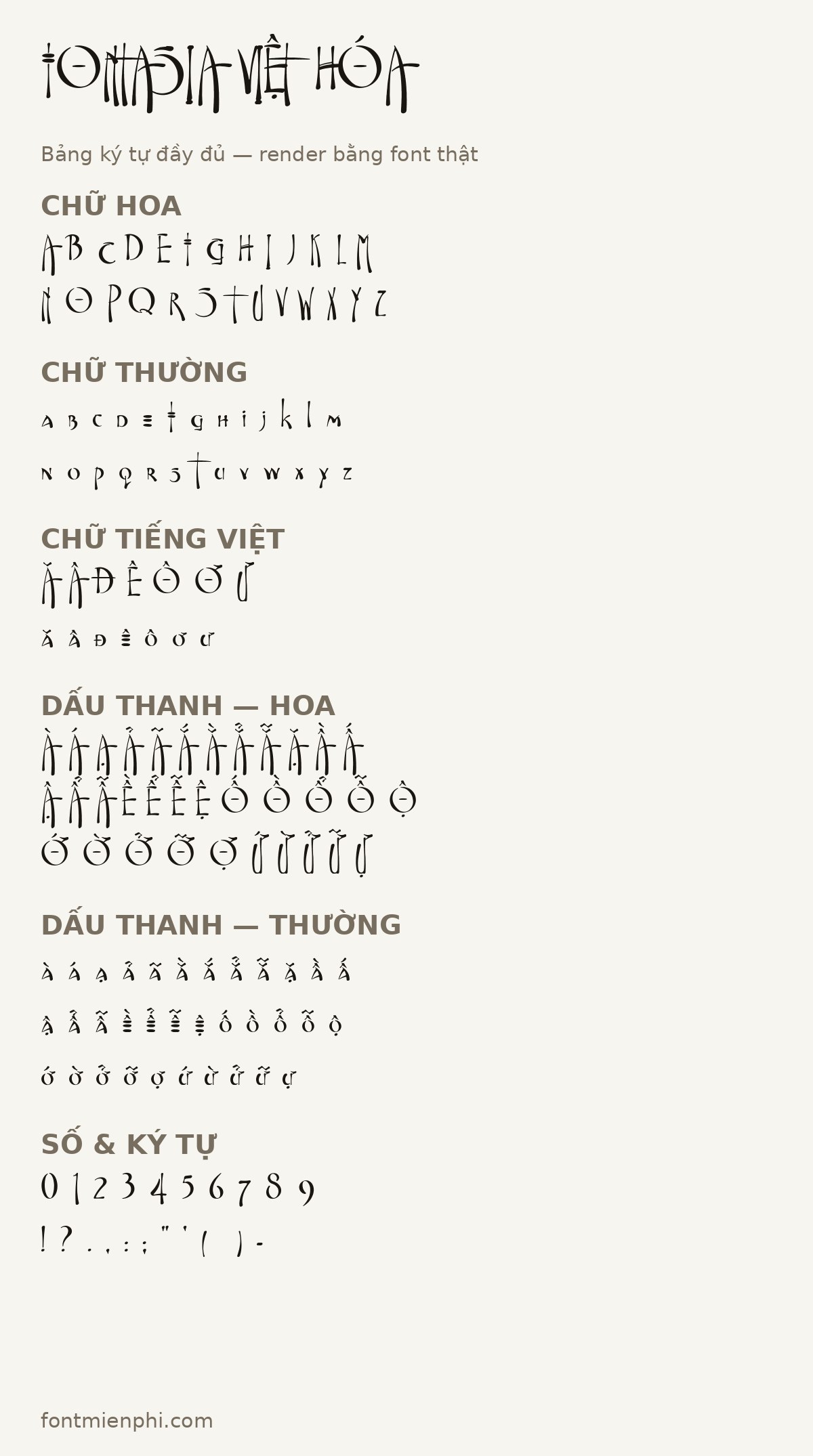 font fontasia viet hoa mien phi