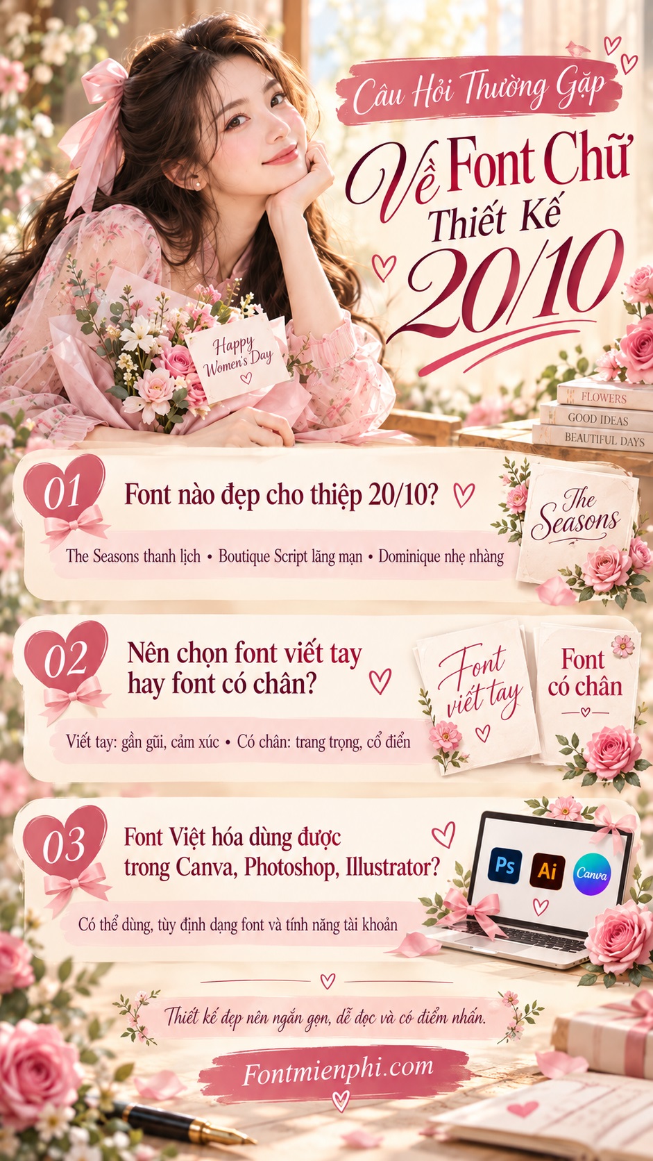 5 Font chữ Việt hóa đẹp cho ngày 20/10: Sang trọng và ấn tượng 9 5 Font chữ Việt hóa đẹp cho ngày 20/10