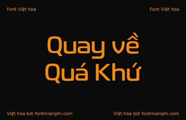 Font 1FTV VIP Fluctuation Light Việt Hóa – Sans Tròn Hiện Đại