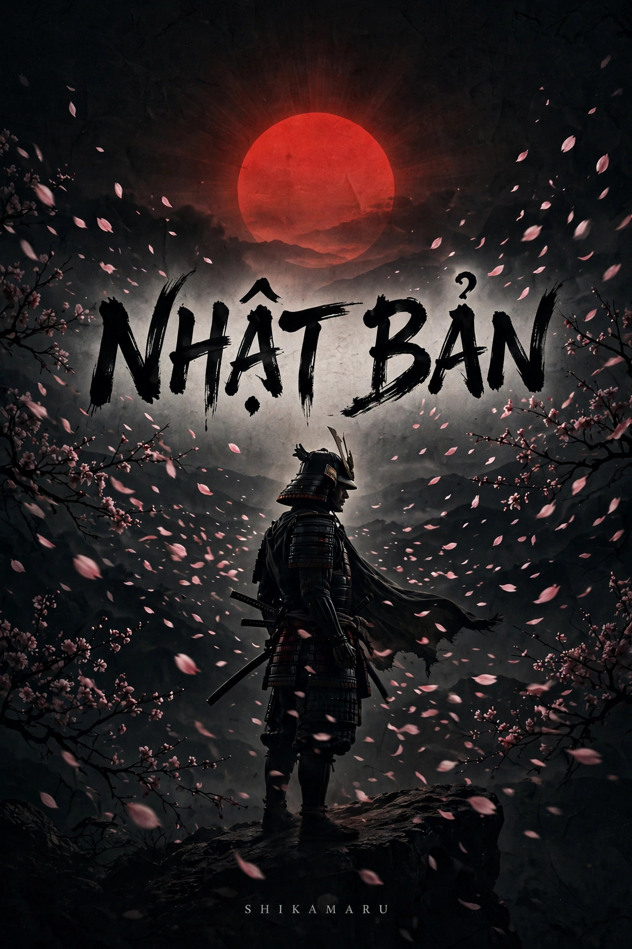 Ứng dụng font SVN-Shikamaru việt hóa trên poster phim – font brush Nhật Bản mạnh mẽ