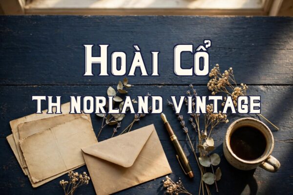 Font TH Norland Vintage Việt Hóa – Serif Hoài Cổ Retro 3 Ứng dụng font TH Norland Vintage Việt Hóa cho thiết kế hoài cổ