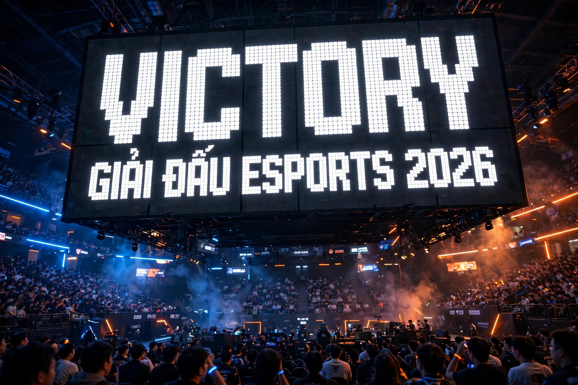 Ứng dụng thực tế font SVN-MoneyGame cho banner giải đấu esports