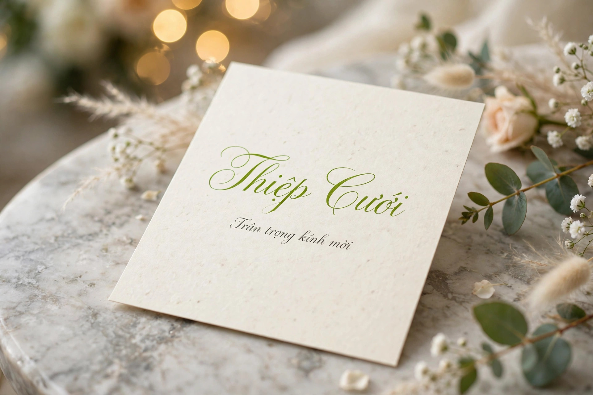Ứng dụng font SVN-Rohtwo việt hóa trên thiệp cưới – font chữ ký viết tay mềm mại
