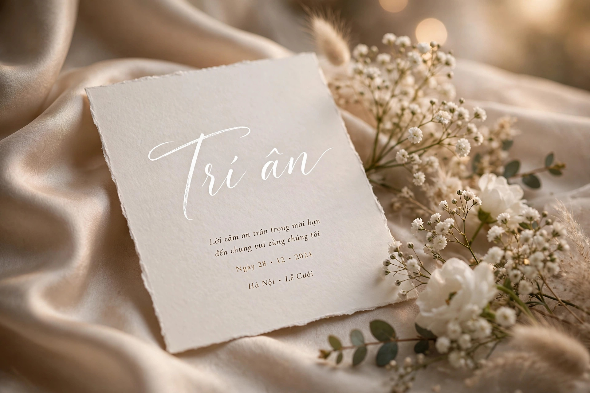 Font Chữ Ký SVN-Rockness Việt Hóa Miễn Phí 2 Ứng dụng font SVN-Rockness việt hóa trên thiệp cưới